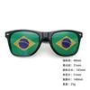 World Cup sunglasses football flag pinhole sticker 2140 printed logo independence day printed rice nail sunglasses