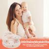 Inflatable Baby Seat Breathable Inflatable Baby Chair Portable Blow Up Infant Chair Safe Infant Floor Seat for Baby 3-24 Months