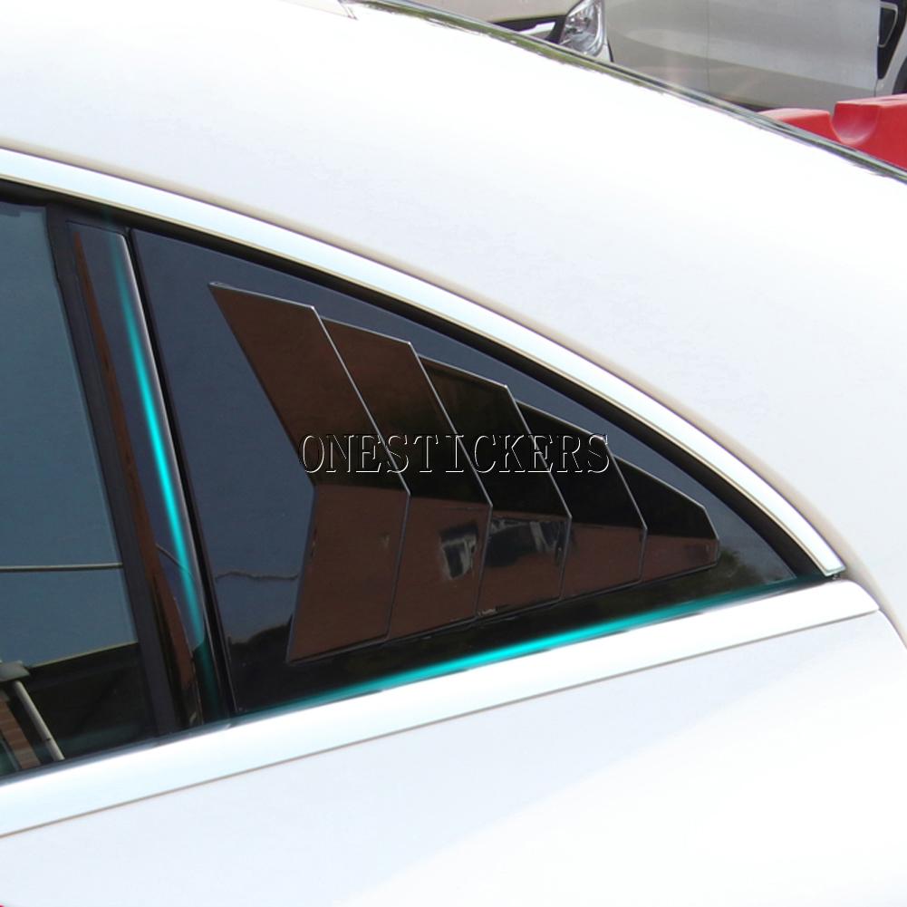 For Mercedes Benz CLA Class C118 W118 CLA180 200 220 260 AMG CLA35/45 2020-2022 Car Rear Window Triangle Louver Shutters Trim