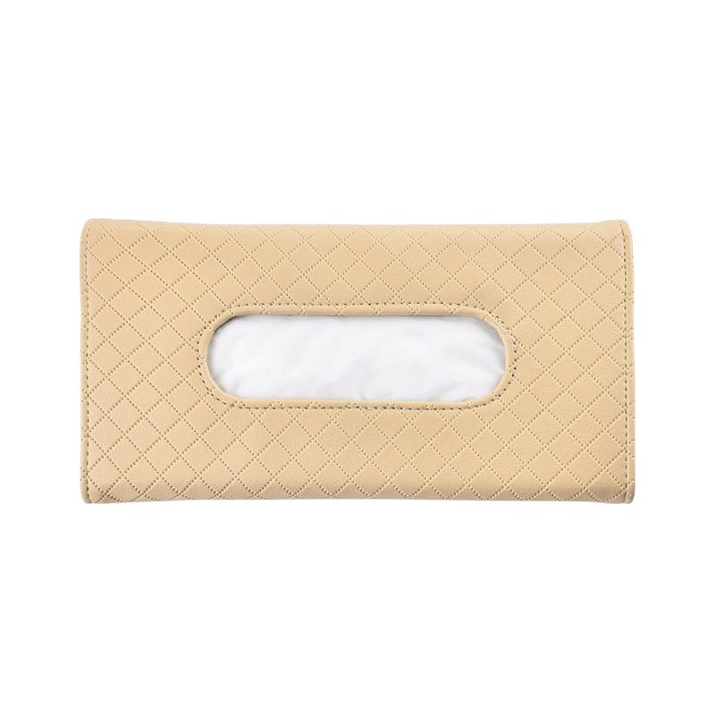 Car Visor Tissue Holder, Sun Visor Napkin Holder Backseat Tissue Case, Premium Car Tissue Box For Car, Car Tissue Holder бежевый