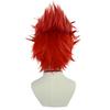 Synthetic Short Red Kirishima Eijiro  Sanji Cosplay Costume Wig for Halloween Christmas Thanksgiving Day