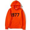 High Street 1977 Trendy Brand Fashion Printed Hooded Sweater Men's and Women's Jacket Couples Sweatshirt