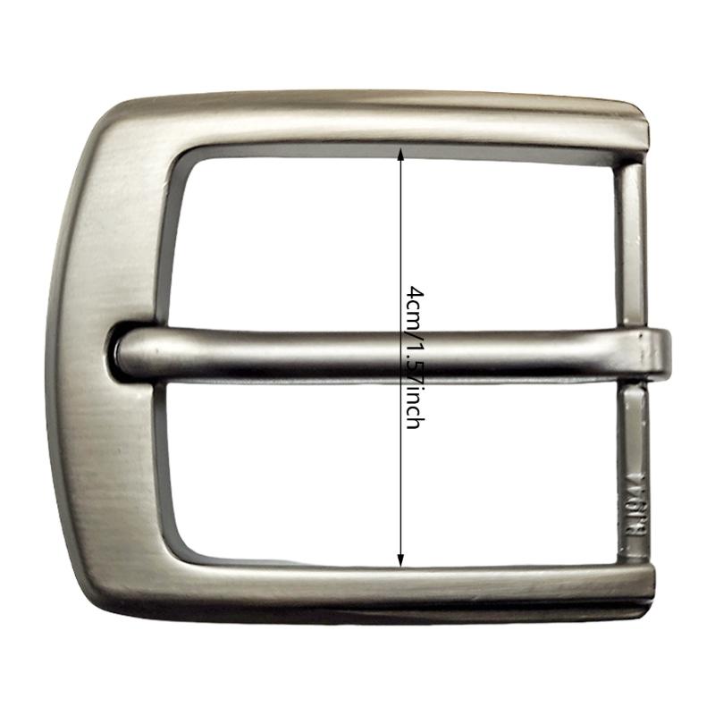 Replacement Belt Buckle Single Prong Metal Leather Craft Belt Buckle Photo Props Punk Belt Buckles for Men Women