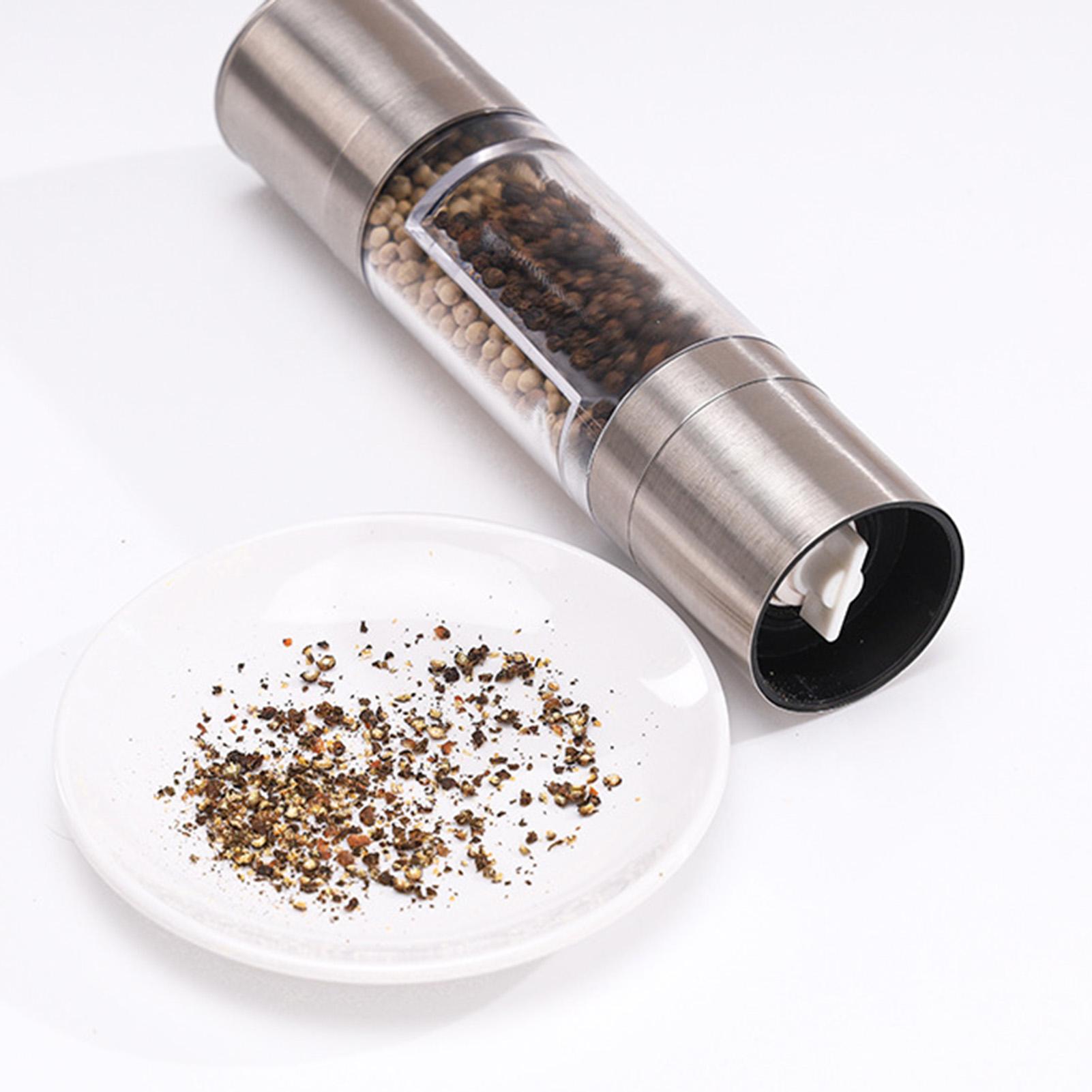 

2 In 1 Salt And Pepper Grinder Non-slip Handheld Spices Grinder For Kitchen China Mainland