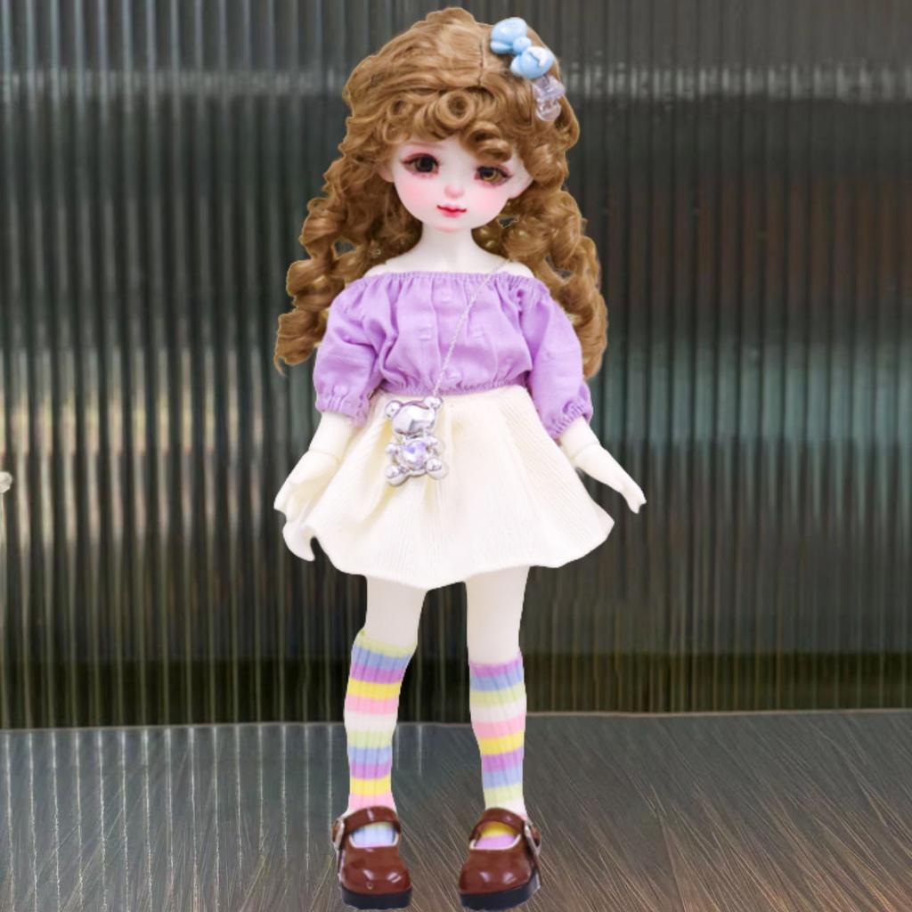 1/6 BJD Doll Dress 30cm Dolls Set Plaque Skirt Doll Accessories