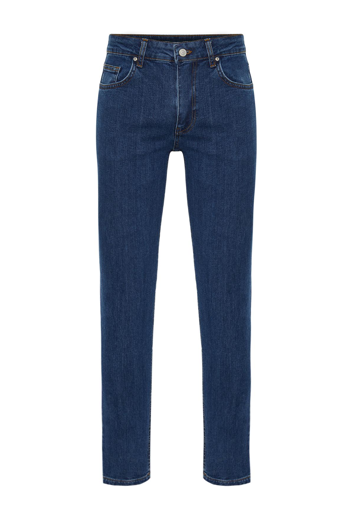 

Чоловічі модні нові джинси Середньо-блакитні вузькі джинси Джинсові штани 29