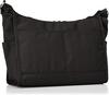 Anello Grande CABIN GTM0172Z Shoulder Bag, A5 Size, Lightweight, Water-Repellent, and with Multiple Storage Spaces, Dark Black