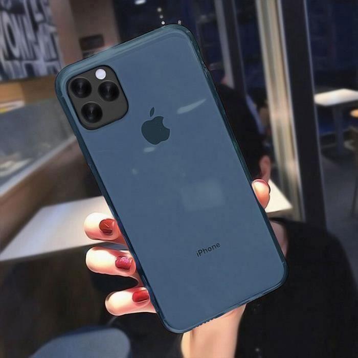 Coque silicone - vendeur français - iphone 12 pro - anti-rayure - anti-choc - souple