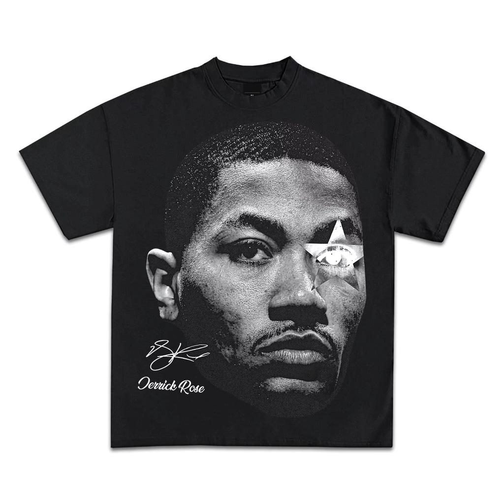 Pop Culture Vintage Graphic T-Shirt Collection American Rap Basketball Streetwear Hip-Hop Y2K Premium Qua Men Clothing Short
