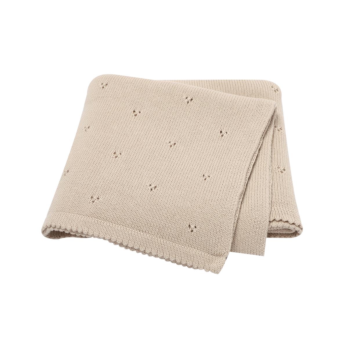 Douces Couvertures d'emmaillotage en Mousseline de Couleur Unie pour Bébés Garçons et Filles, Couvertures de Sécurité en Coton Biologique pour Nourrissons, Couvertures de Réception (Camel,70 By 90) chameau
