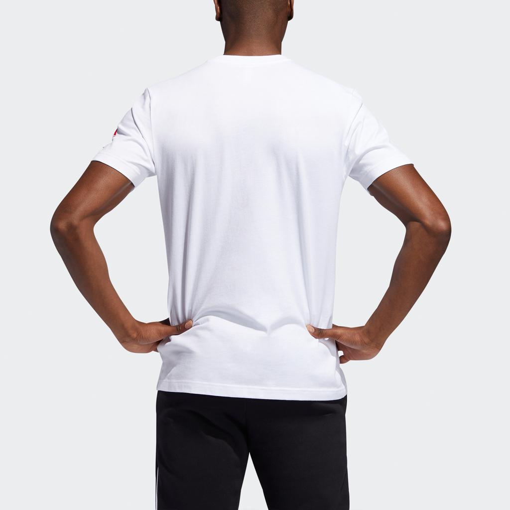 Adidas Marvel Spider-Man Print Basketball Sports Crew Neck Short Sleeve T-Shirt Men Tops White DX6983