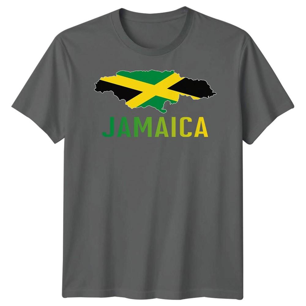 Jamaica Flag Map Countries Unisexs TShirt Unisexs Tee Travel Souvenir Graphic