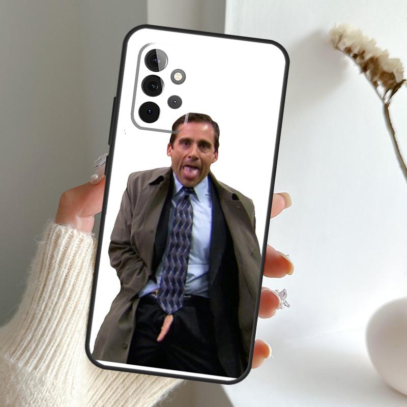 

Чехол The Office Michael Scott для Samsung Galaxy A52 A32 A12 A54 A53 A34 A33 A23 A13 A14 A52S A21S A71 A51 A50 Samsung A54 5G