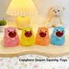 Kawaii Capybara Squishy Geschenkbox 4er-Pack Weicher TPR Fidget Stressball Angstlinderung Partygeschenke