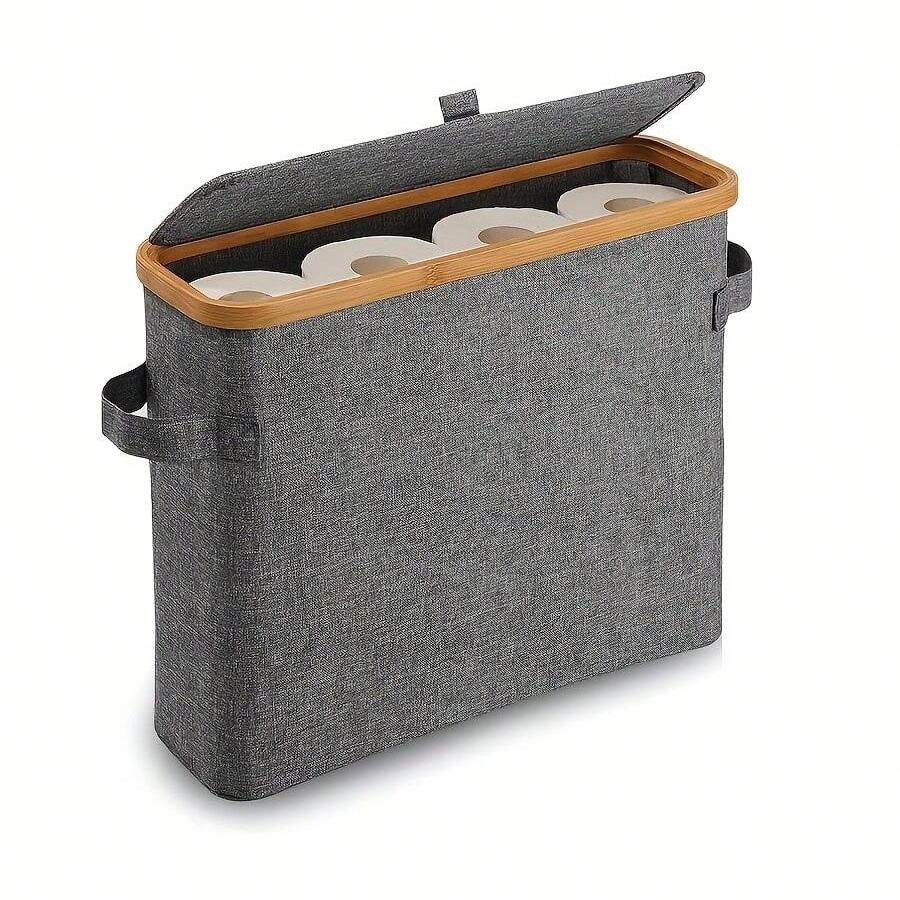 Úložný prostor na toaletní papír, Ultratenký úložný prostor na role pro uložení kapesníků a příslušenství, Úložný prostor na toaletní papír a oblečení