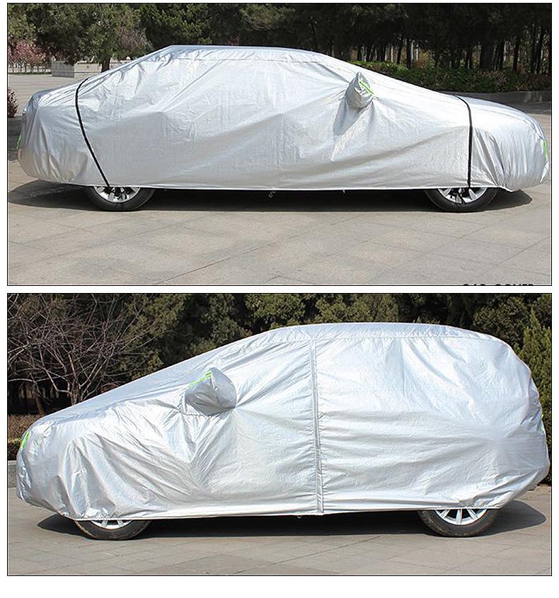 Universal Thickened Car Cover - Sun, Snow & Rain Protection