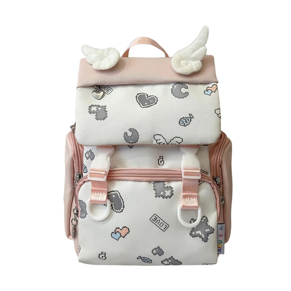 Schoolbag Mini Backpack 1011 New Korean Edition Fashion College Style Casual ins Niche Premium Sense Travel Small Backpack