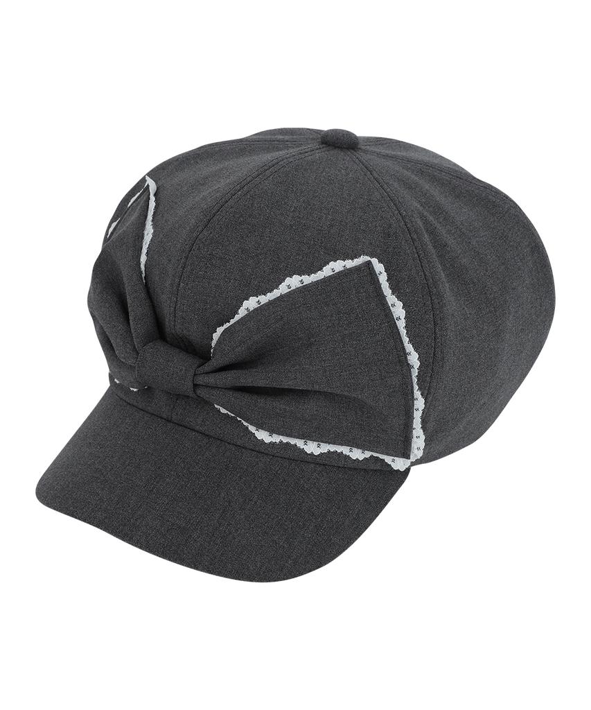 ILLIGO Lace Ribbon Hunting Cap Charcoal