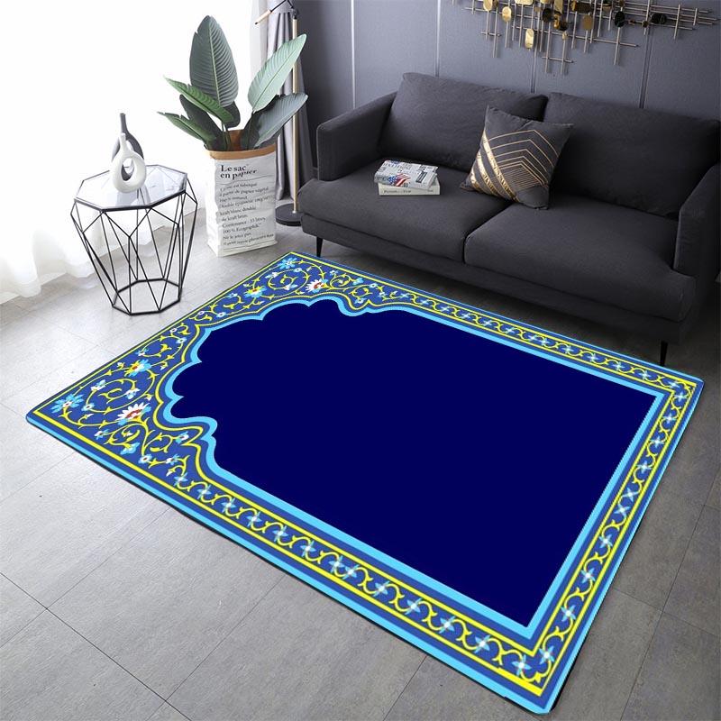 Muslimischer Gebetsteppich für Zuhause, Schlafzimmer, Küche, Badezimmer, Gangmatte, Fußmatte, Außentürmatte