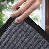 Striped Front Door Mat Heavy Duty Absorbent Entrance Doormat Indoor Outdoor Fade Resistant Waterproof