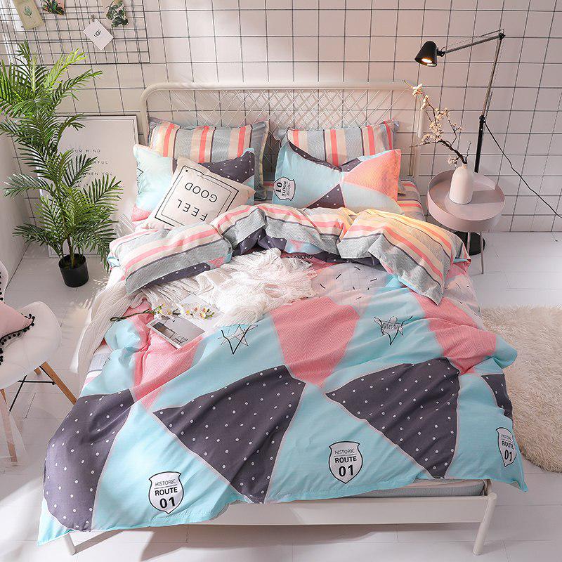 WTEMPO Bed sheet pillowcase 4pcs bedding sets/bedclothes kids/bed linen duvet cover twin