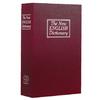 Home Security Dictionary Book Cash Jewelry Valuables Safe Storage Key Lock Box