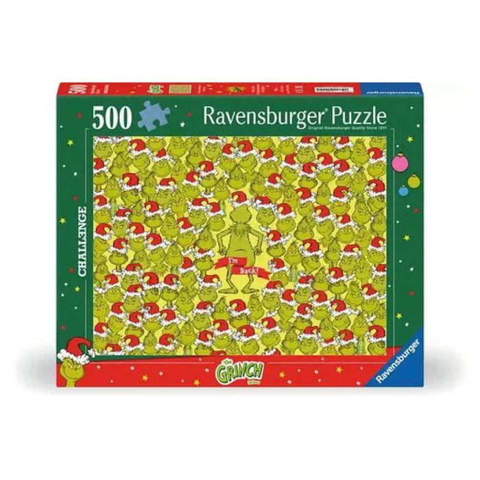 Puzzle - ravensburger - merry grinchmas challenge - 1000 pièces - pour adultes - multicolore