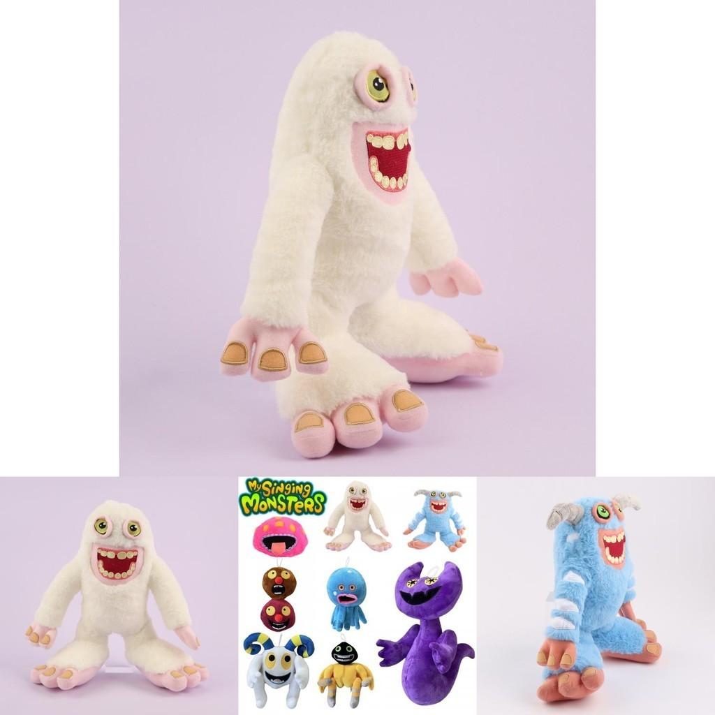 My Singing Monsters Plush Toy Blue White And Pink