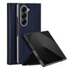 Case for Galaxy Z Fold7 5G - PC+Leather/PU, Blue