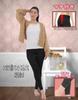Warm 160 Full Length [Liapom] Fleece-Lined Leggings, Denier, Women's Tights, (JM-L)