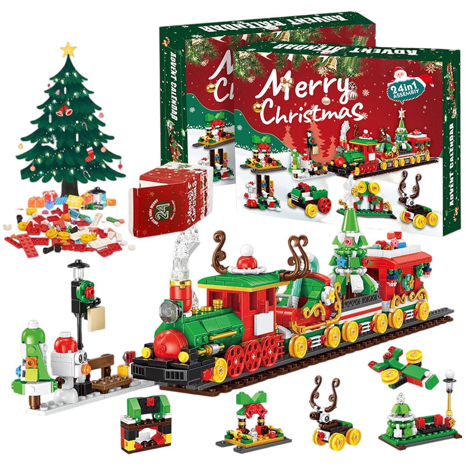 

Календарь обратного отсчета до Рождества включает календарь прибытия, практические навыки, связанные с Рождеством, и сюрпризы в виде рождественских коллекционных предметов One Size красный