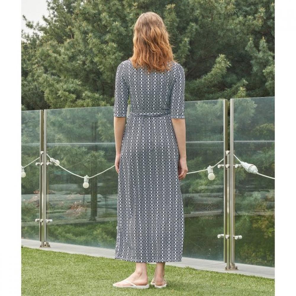 Lipbbam Creora Romona Maxi Long Wrap Dress 3 4 Sleeve Ldm10cn01