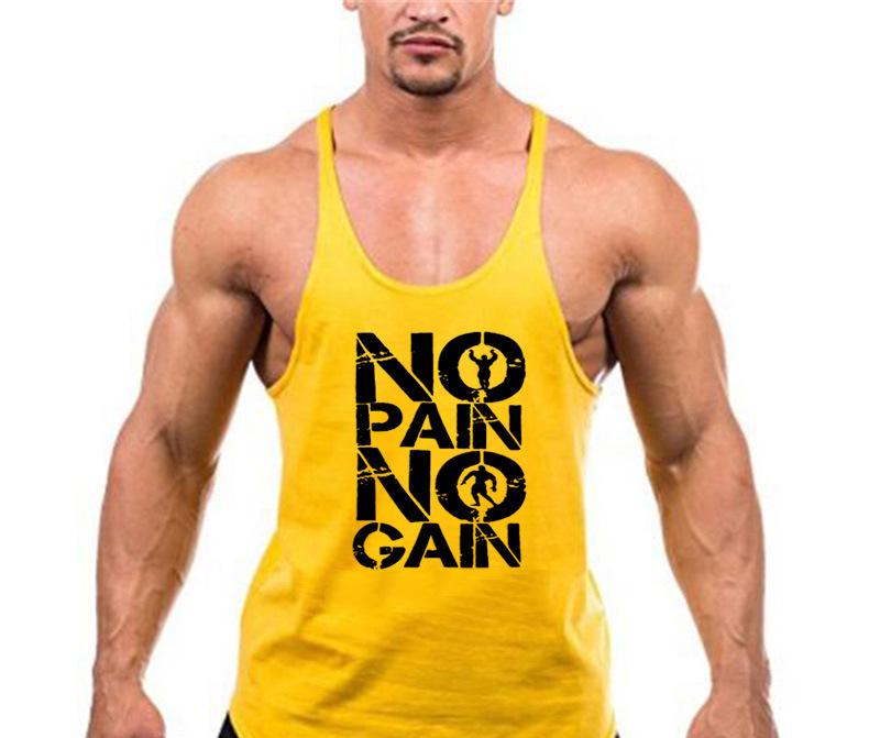 Ärmlös Träningsväst för Fitness och Bodybuilding