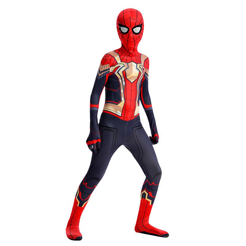 Costume Halloween Spider-Man Bodysuit Kids Miles Costume Heroes Expedition Cos Onesie