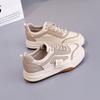 2025 spring little white shoes new Korean version ins female students platform heightening sports board shoes casual street auction 6521