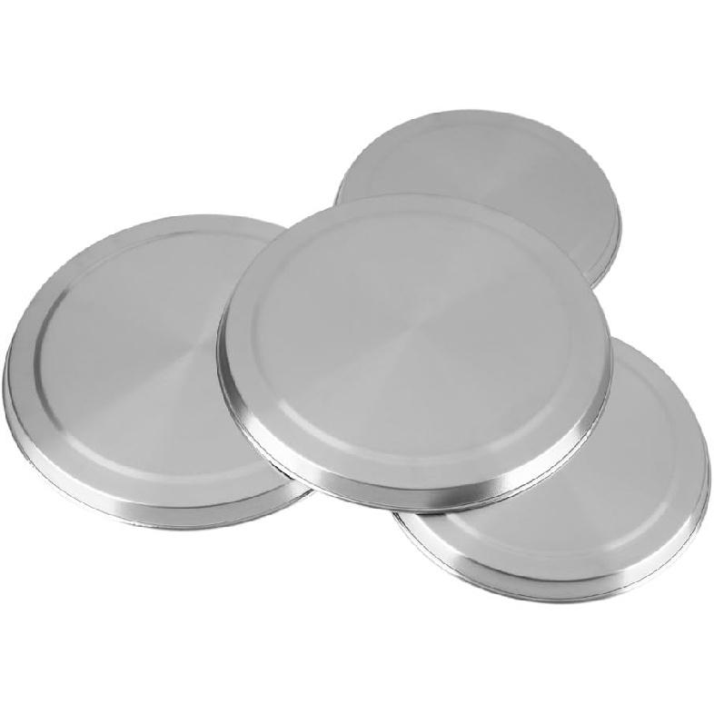 Dioche Electric Stove Covers, 4Pcs/Set Gas Stove Protectors, Stainless Steel Kitchen Stove Top Covers Cooker for Kitchen/Cooking, Wholesale Business