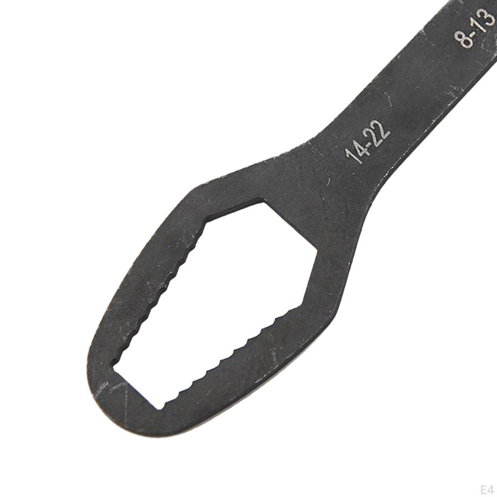 Multifunkční klíč, Dvojitá hlava, Nástroj na opravu, Samozavírací, Odolný, Pro šrouby a matice 8-22 mm