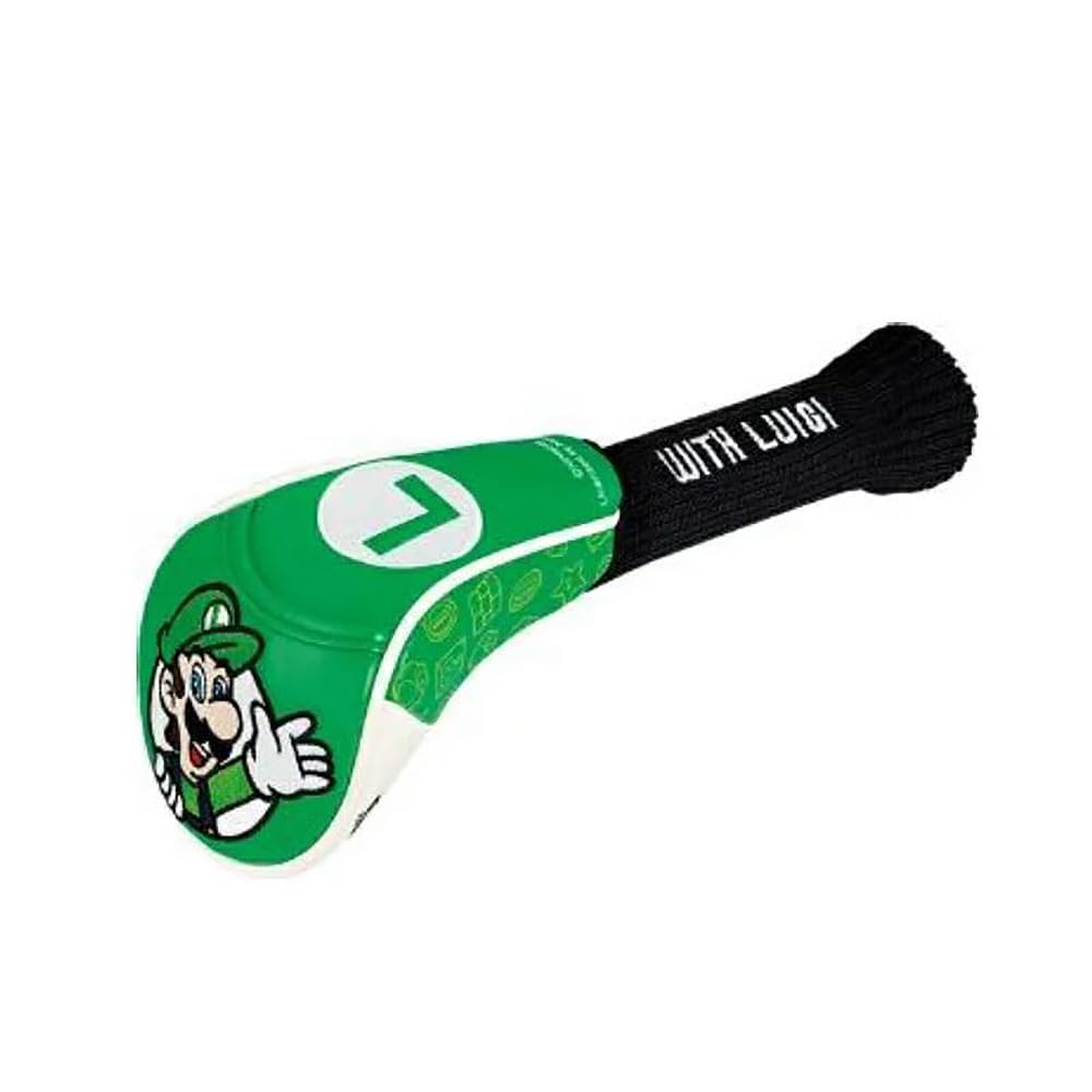 Enjoy Caddie Bag Super Mario Headcover for Fairway Woods SMHF002 SMHF002 (Luigi) зелёный