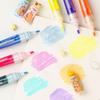 Large Capacity Capibara Highlighter Pen DIY Painting Color Pen Key Points Marker Pen  Boys Girls