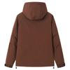 Men's Spring and Autumn Jacket Solid Color Cotton Hooded Windbreaker Outdoor Sports Jacket Men's Jacket