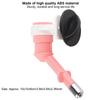 ABS Dog Feeder Hanging Leak Proof Nozzle Drinking Water Head Pet Supplies Accessory(Pink )