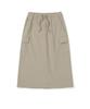 SNOWPEAK APPAREL Lago Women'S Cargo Skirt (S24Fwtsk33) Beige