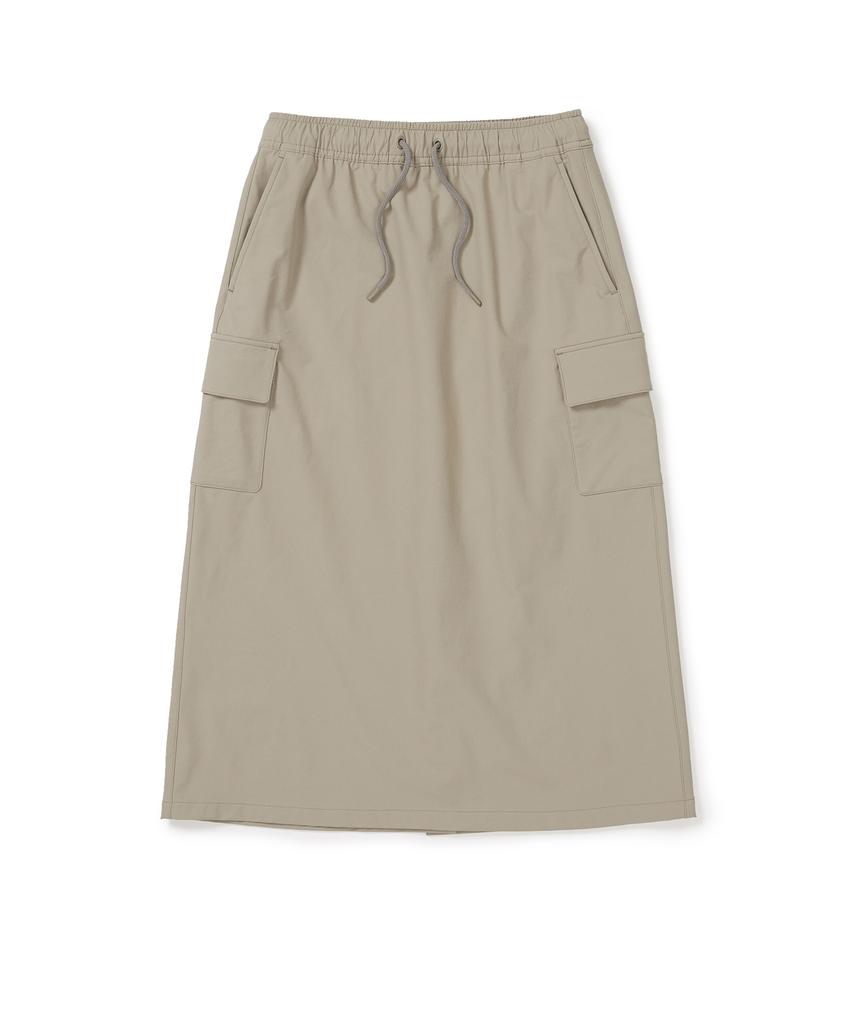 SNOWPEAK APPAREL Lago Women'S Cargo Skirt (S24Fwtsk33) Beige