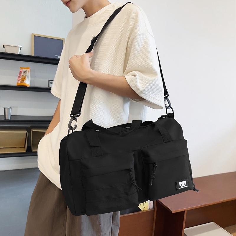 Short-distance Large-capacity Casual Portable Travel Bag Dry and Wet Separation Sports Gym Bag Can Be Used To Pull Rod and Shoe Bin