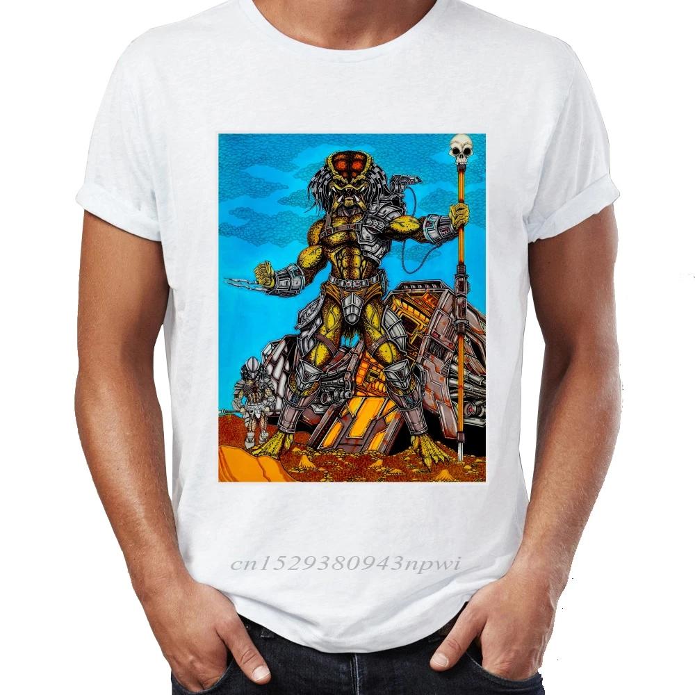 Hip Hop Unisex Tshirts The Predator Under The Sun Artsy Awesome Artwork Printed Street Guys Tops Tees Swag 100 Cotton Camiseta