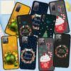 Phone Case for Samsung Galaxy S25 S24 S23 iPhone 16 15 Xiaomi Redmi Note 14 13 12 16E 11 Pro Max OPPO Moto Huawei Deer Snow Merry Christmas Tree Cover