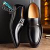 New Invisible Inner Heightening Men's Business Formal Heightening Leather Shoes