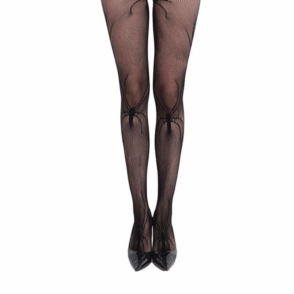 Hollowed Out Halloween Theme Pantyhose Jacquard Spider Web Pantyhose Party