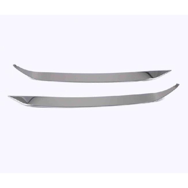 For Kia K5 Optima 21-2024 Chrome Steel Front Bumper Side Spoiler Apron Guard
