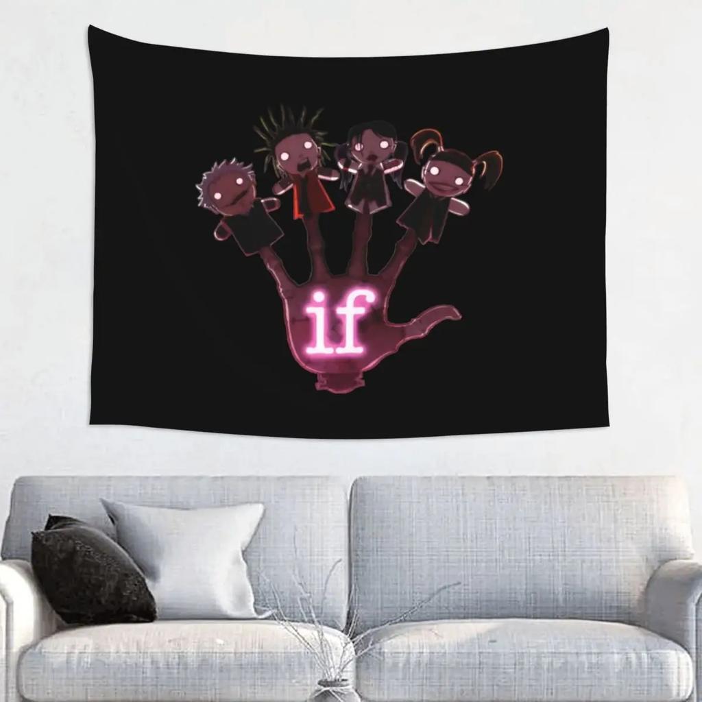 Msi Mindless Punk Rock Self Indulgence Jesus Tapestry Home Decor Hippie Wall Hanging Electro Tapestries For Living Room